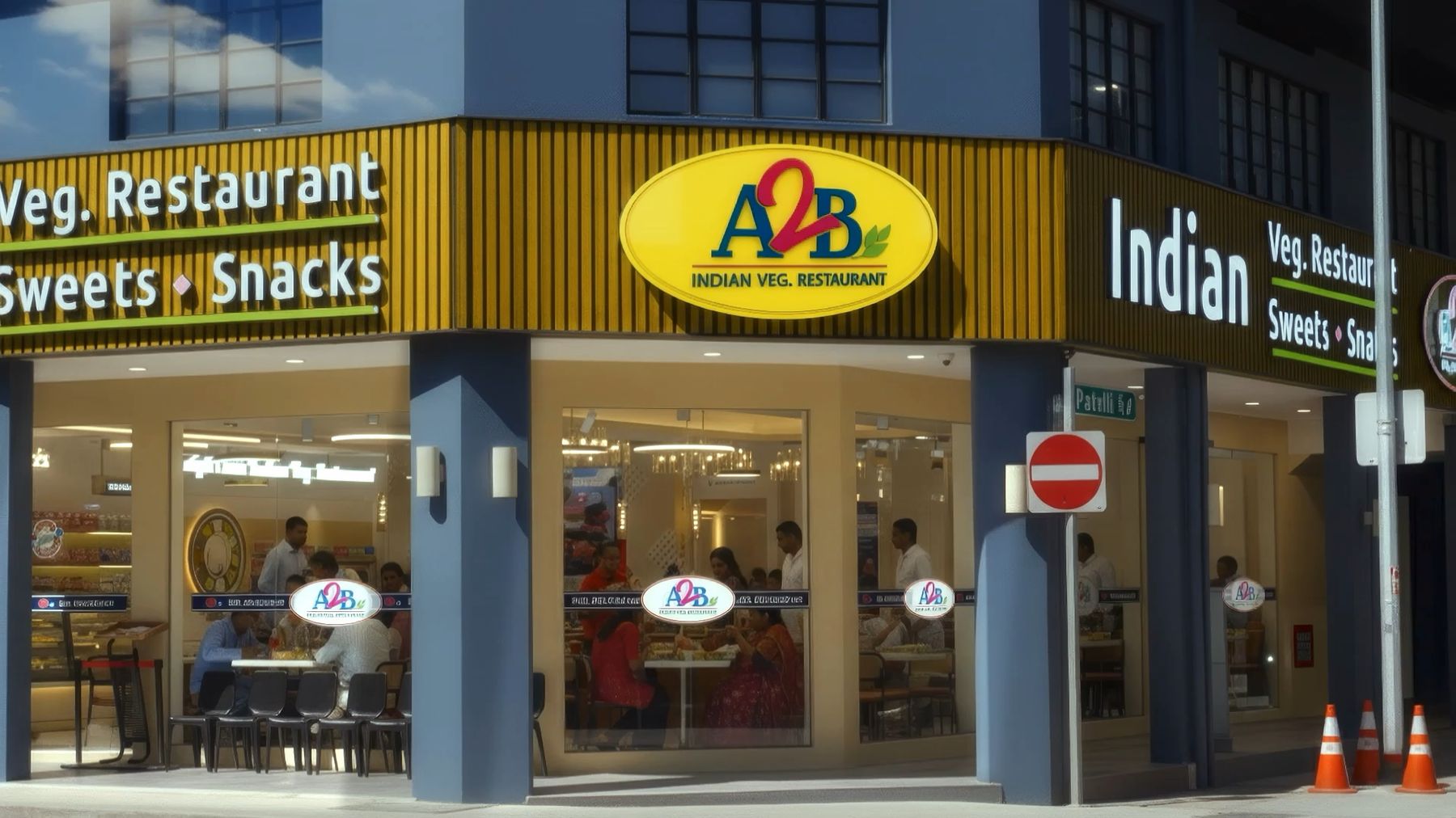 A2B Indian Veg. Restaurant storefront